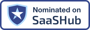Nominated on SaaSHub